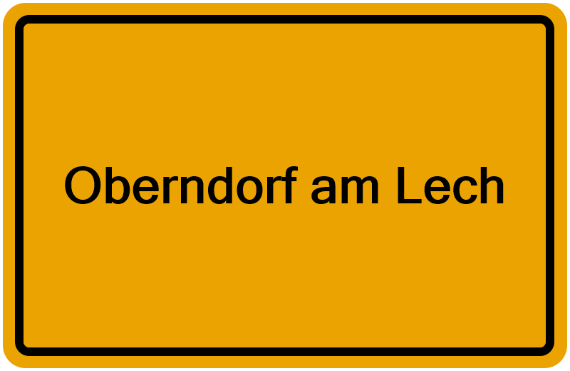 Handelsregister Oberndorf am Lech
